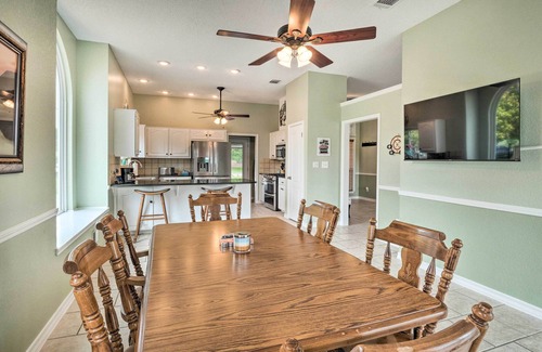 Hutto House | Hot Tub, Pool, & Fire Pit: Gorgeous Hutto Home