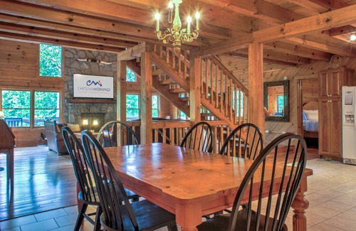 Waynesville Cabin | Hot Tub, Pool Table & Fireplace + Biltmore Pass | Pet-Friendly Mountain Stay
