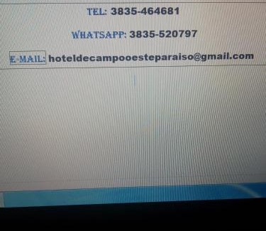 La Cienaga Hotel | Hotel de Campo Oeste Paraíso