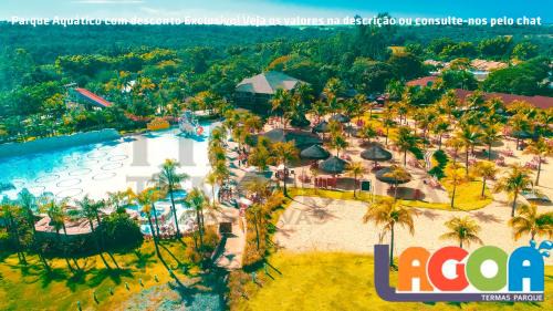 Setor Lagoa Quente House | Hotel de Luxo em Caldas Novas com Ingressos com Valor Exclusivo Nos Clubes HOT PARK, Lagoa Termas, WaterPark, e Náutico!