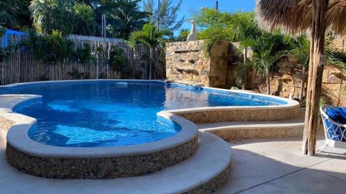 Punta Allen Apartment | Hotel Fisherman lodge, cuarto base triple
