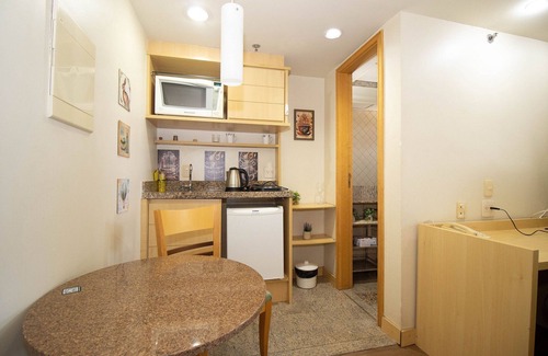 Setor Hoteleiro Norte Apartment | Hotel Lets Brasília, swimming pool, cable TV, comfort