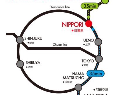 Nishinippori Hotel | Hotel Owl Tokyo Nippori
