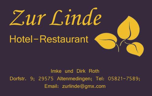 Altenmedingen Hotel | Hotel-Restaurant Zur Linde