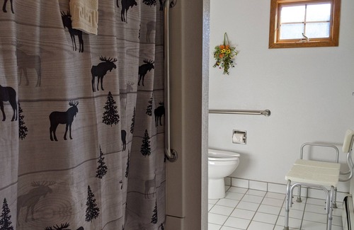 Almont Cabin | Hotel Style Lodge Room w/Kitchenette