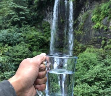 Namche Bazaar House | Hotel waterfall,Benkar