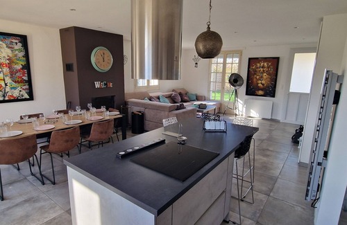 Petiville House | House 12 persons with heated indoor pool 7min from Cabourg