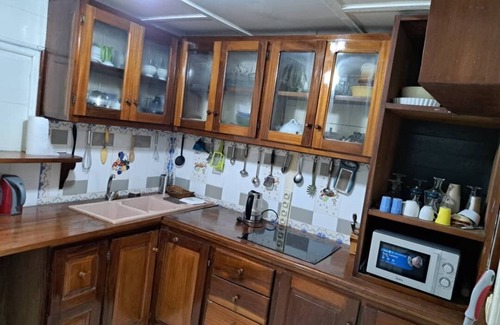 Kribi House | House 2 bedrooms Living room kitchen