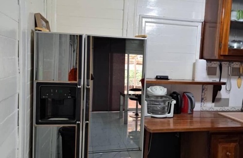 Kribi House | House 2 bedrooms Living room kitchen