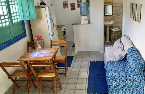 Pontal de Serrambi Ski Chalet | House 2 Qts, balcony, pisc, indi barbecue, playground and apts 1 Qt to Studio