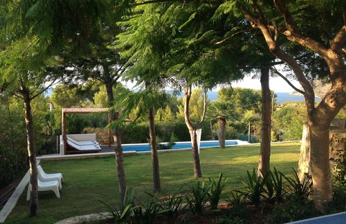Betlem de Marina Villa | House and garden terraces, fabulous sea and mountain views. Betlem