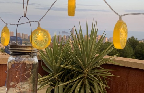 Golf Bahia House | House Bahia Finestrat. 4-6 persons. WIFI, A/C. Sea, mountain and golf