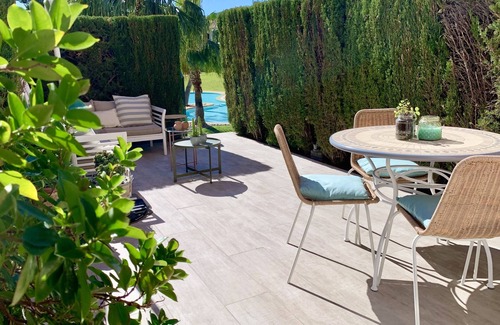 Golf Bahia House | House Bahia Finestrat. 4-6 persons. WIFI, A/C. Sea, mountain and golf