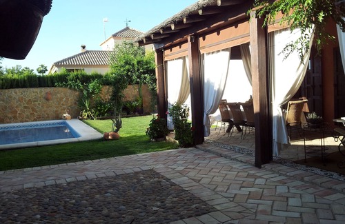 La Luisiana Villa | House Cortijo de best qualities, pool, 2 fireplaces, large barbecue, etc.
