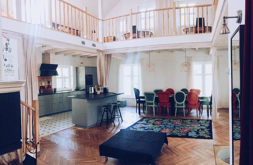 Cedry Wielkie House | House, dating XIX century, with the garden, sauna& jacuzzi, old polish village