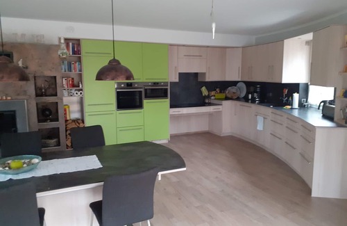 Wendisch Rietz House | House-Family-Mobility bath-Canal view-Haus Karola