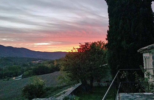 Saint-Martin-de-Castillon House | House from the 18th century, quiet with pool overlooking the Luberon