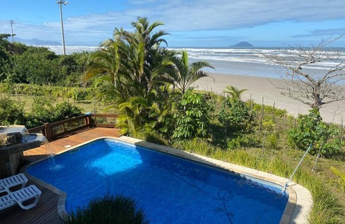 Costa do Sol House | House in front of the sea with 5 suites, swimming pool, 3 living rooms, gated community