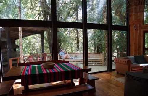 Neltume Cabin | House in Huilo Huilo, The Refuge of Fairies and Elves