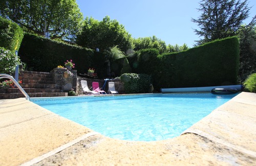 Chamborigaud House | House in small village Cevennes with pool and garden.