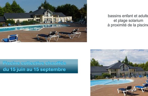 Ploemel House | House in the heart of golf PLOEMEL (56400) in a calm residence with swimming pool