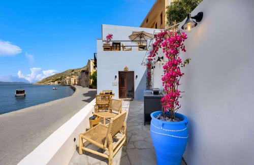 Symi Apartment | House is located on the 1st line in the port