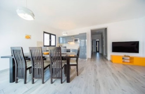gmina Wolin House | House KATAMARAN 4 Bedrooms Baltic Sea Sea view Garden Barbecue W-Lan Playground Fishing