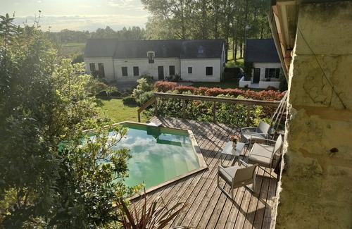 Rigny-Usse House | House- logis des 6Hirondelles-Comfort-Garden View-