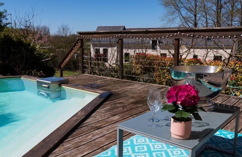 Rigny-Usse House | House- logis des 6Hirondelles-Comfort-Garden View-