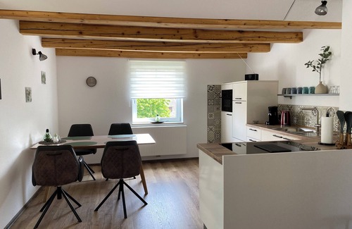 Frielendorf Apartment | House Mariechen 5 star DTV classification with sauna in Frielendorf