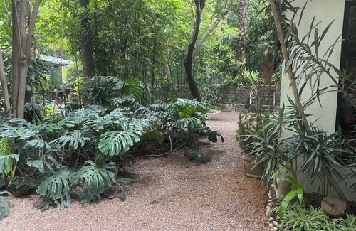 Puebla Villa | House among trees.