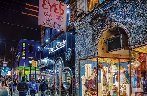 Queen Village Apartment | House of Mosaics, Magic & Mirrors on South Street!