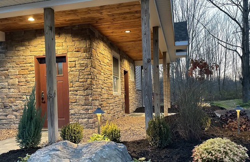 Phoenix House | House on 22 acres of woods, trails, lawn, and ponds. On NYS Snowmobile Trail.