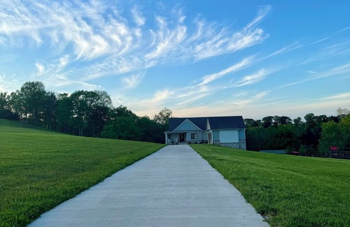 Danville House | House on the River with a Movie Theater Room. And on the Bourbon Trail!