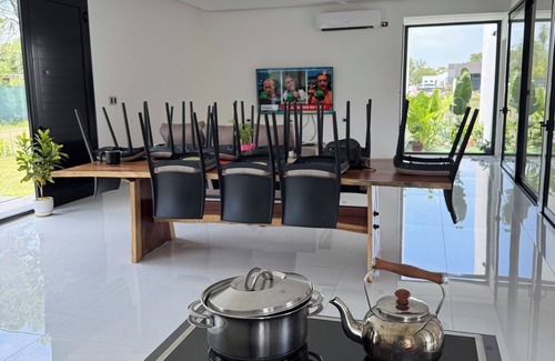 Corrientes House | House overlooking the lagoon in gated community nature tranquility and security