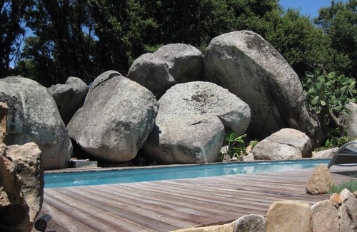 Porto-Vecchio House | house rental: stone sheepfold, Garden Quiet for family