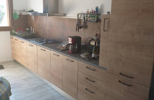Rena Majore Villa | house sleeps 4 Terrace with summer kitchen barbecue