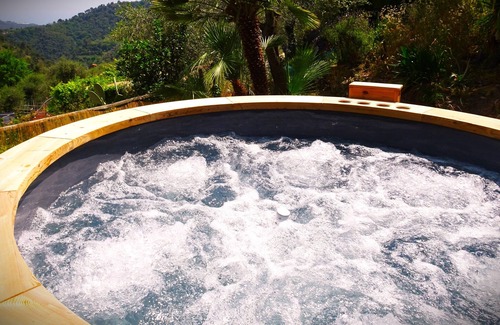 Camporosso House | house swimming pool and jacuzzi sea view in the heart of olive treesn