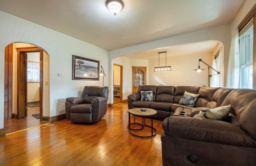 Chippewa Falls House | House that is connected to a BAR! Sleeps 8 on the UTV/Snowmobile trail!