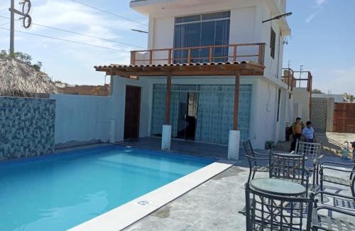 Vichayito House | HOUSE WHITE VICHAYITO BEACH