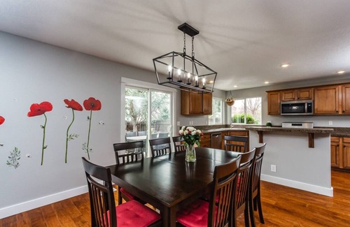 Meridian House | House with Fire Pit & Pool Access in NW Meridian