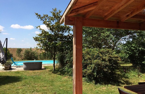 Avignonet-Lauragais House | house with swimming pool on the Lauragais hills.