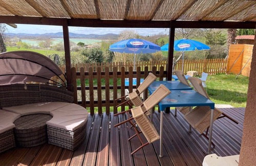 Montbel House | House with garden, in Ariege, facing Lac de Montbel.