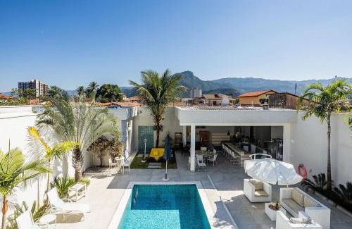 Indaia House | House with gourmet area and pool on Indaiá beach