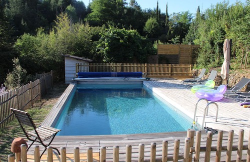Lasalle House | House with heated pool in the Val d´Emeraude