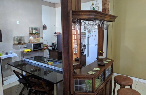 Campo Grande House | House with private roof with swimming pool, barbecue, suite, bathtub, Wi-Fi,