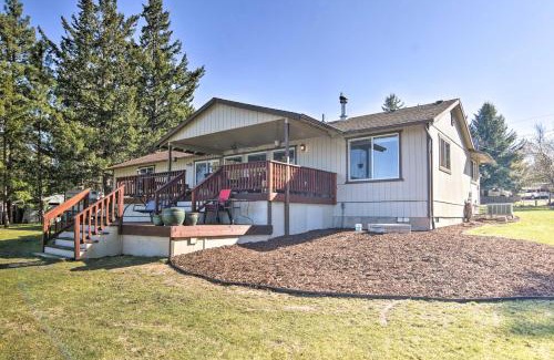 Wasco County House | House with Private Deck on the Rock Creek Reservoir!