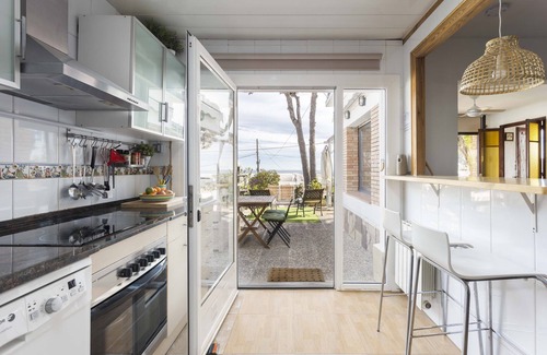 Premia de Dalt House | House with sea views, garden and pool