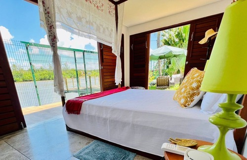 Massagueira House | House with swimming pool on the lagoon front in Massagueira