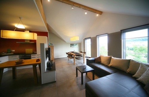 Kruchten House | House with terrace and leisure meadow near the forest;